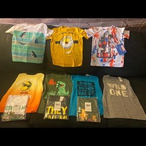 *Lot Of 10* NWT - Toddler Boys Graphic T-Shirts